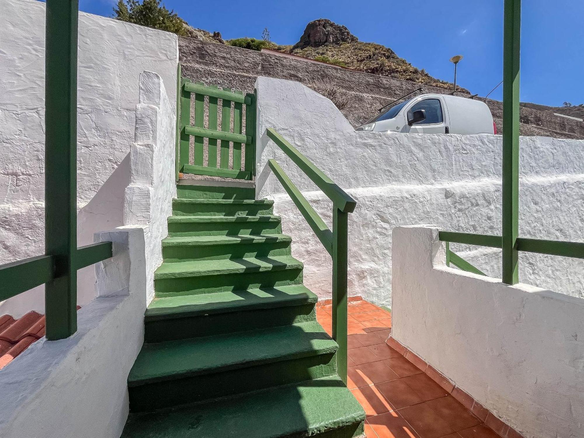 Casa Carmen Agaete Con Terraza Y Vistas Al Mar Apartamento Exterior foto