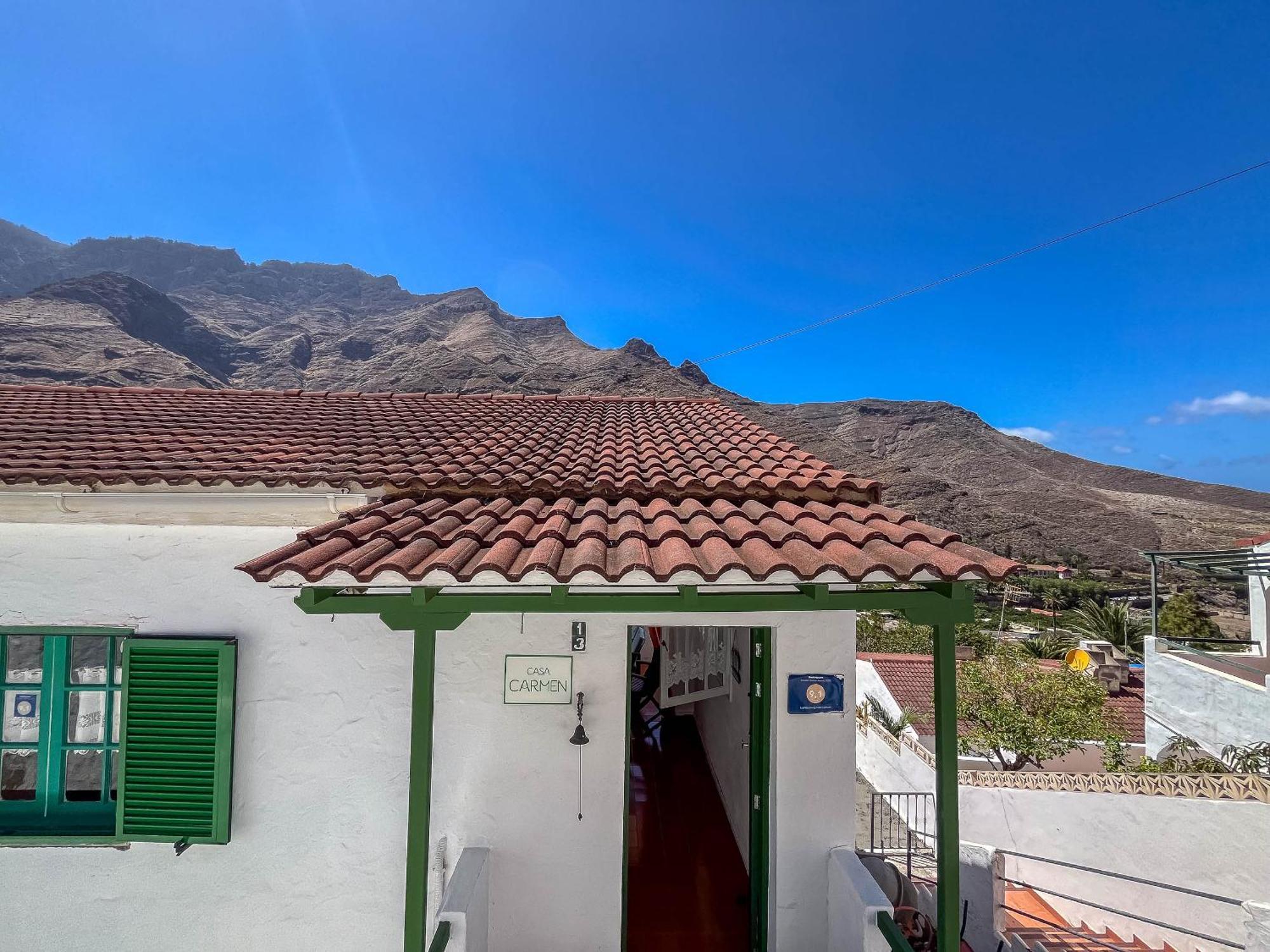 Casa Carmen Agaete Con Terraza Y Vistas Al Mar Apartamento Exterior foto