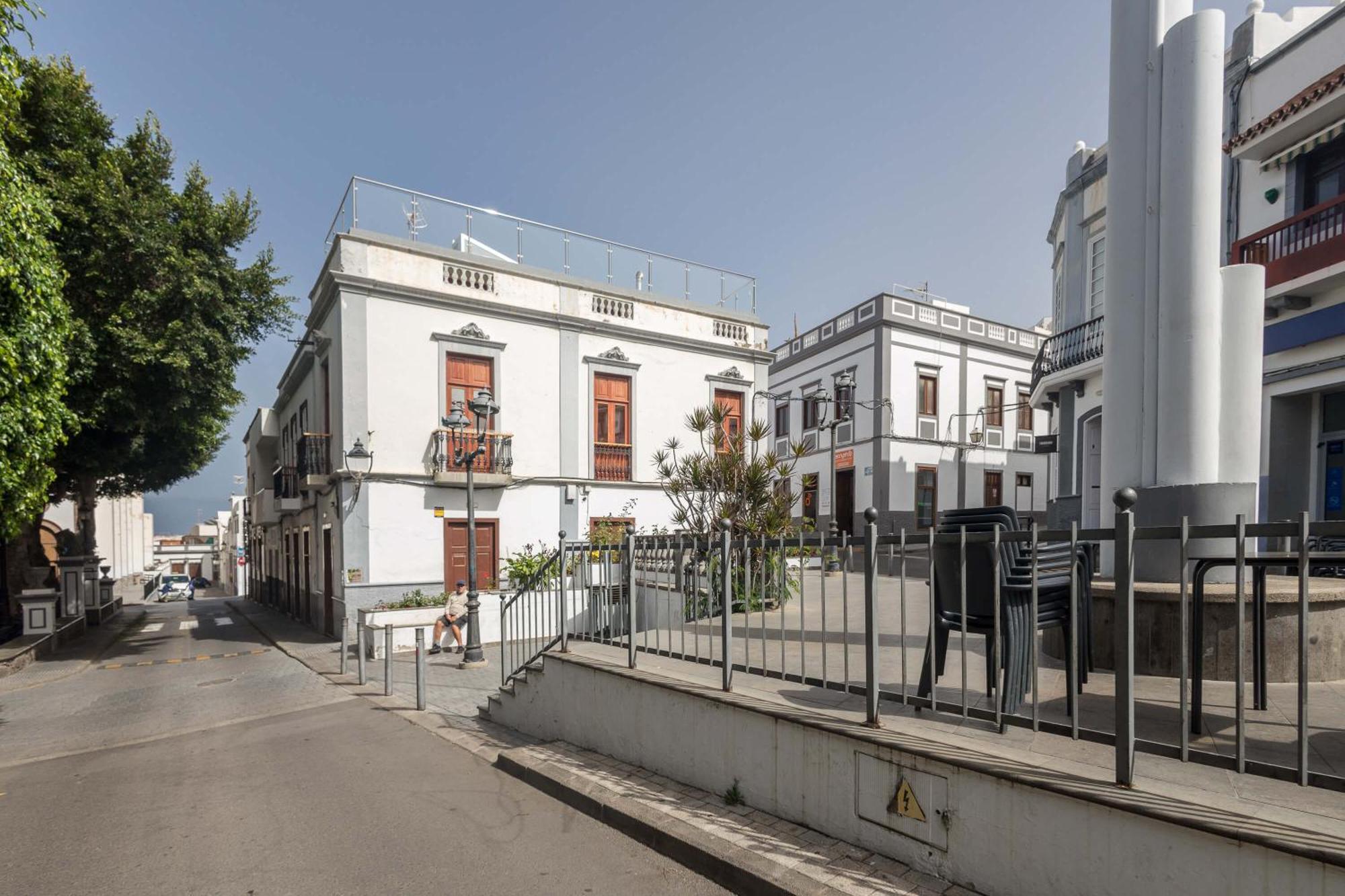 Casa Carmen Agaete Con Terraza Y Vistas Al Mar Apartamento Exterior foto