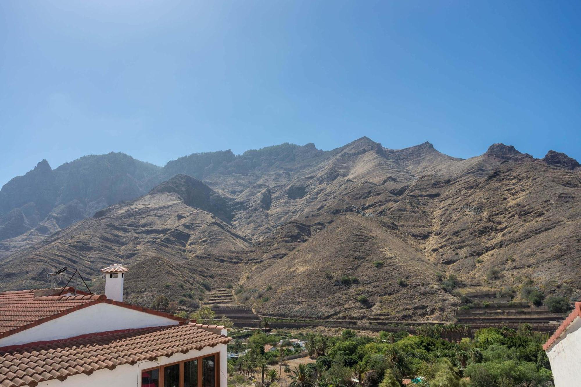Casa Carmen Agaete Con Terraza Y Vistas Al Mar Apartamento Exterior foto