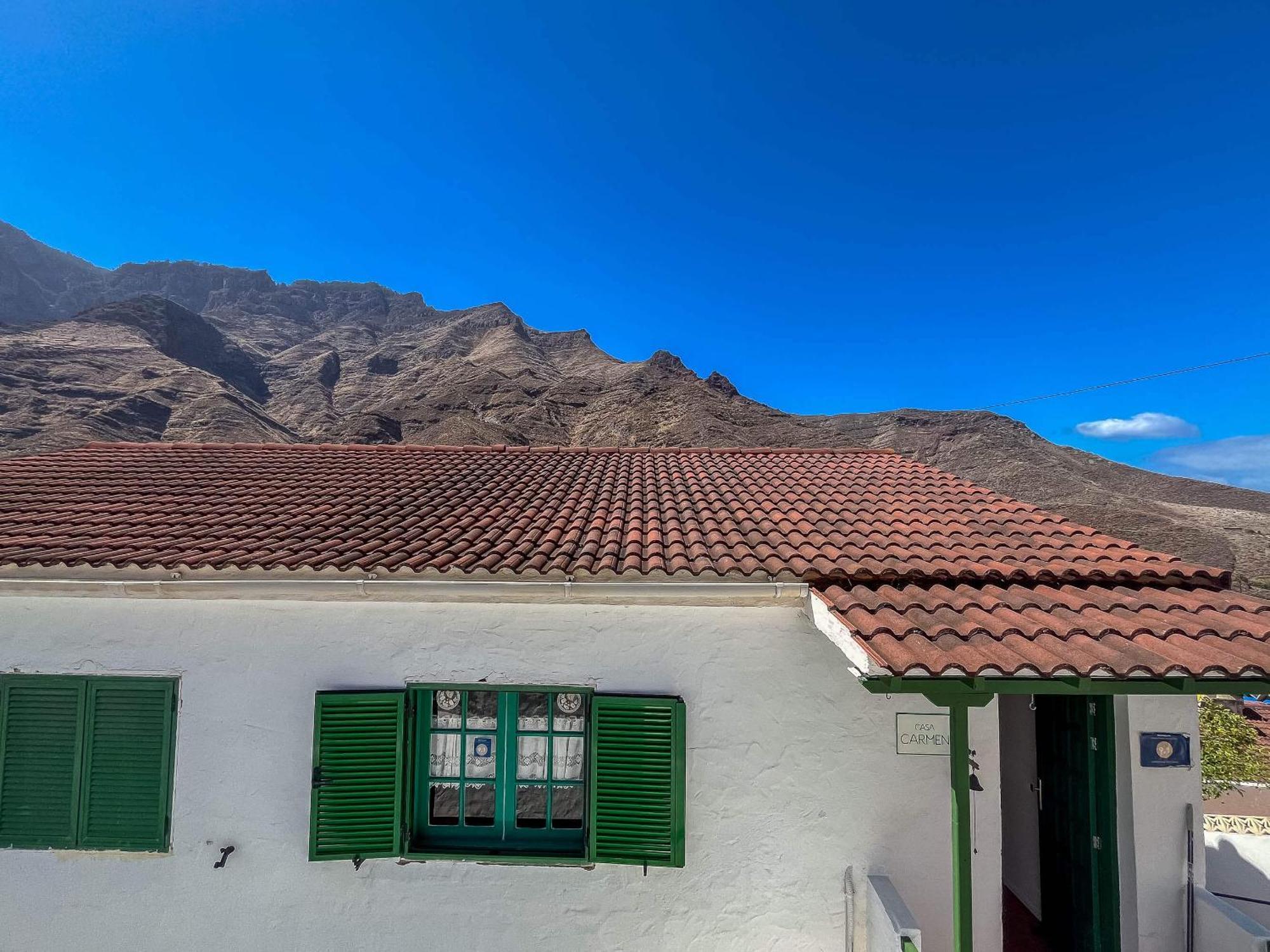 Casa Carmen Agaete Con Terraza Y Vistas Al Mar Apartamento Exterior foto