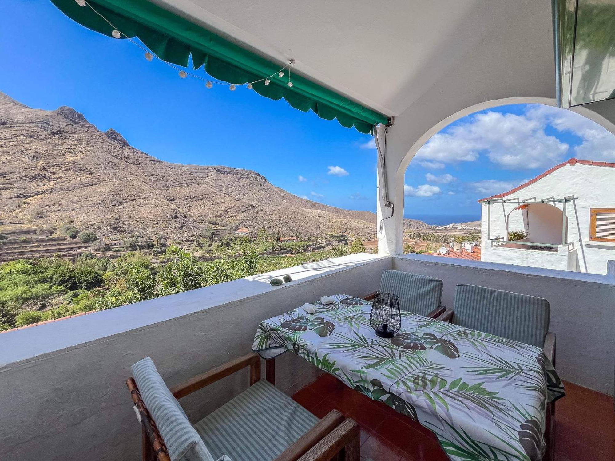 Casa Carmen Agaete Con Terraza Y Vistas Al Mar Apartamento Exterior foto
