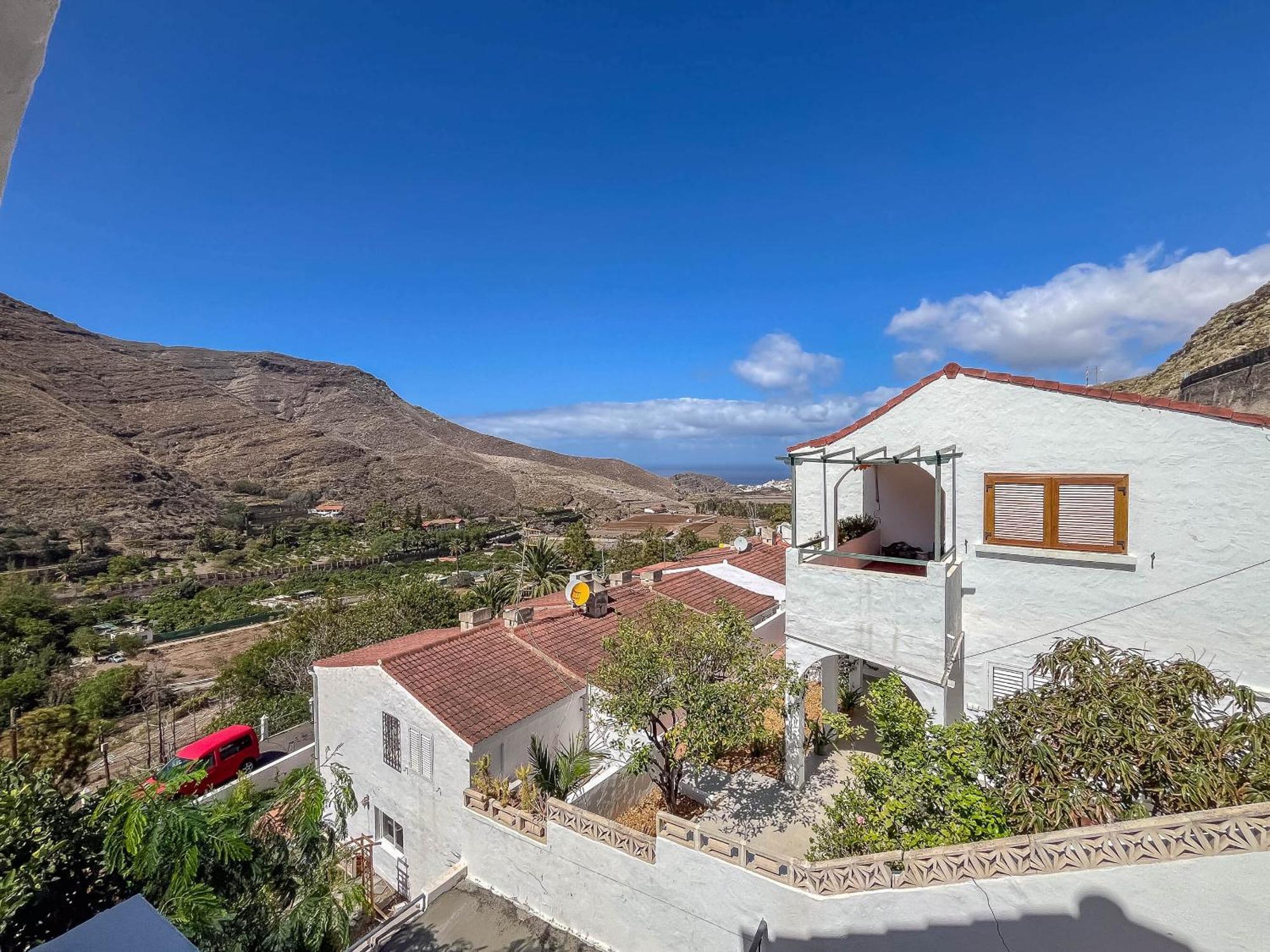 Casa Carmen Agaete Con Terraza Y Vistas Al Mar Apartamento Exterior foto