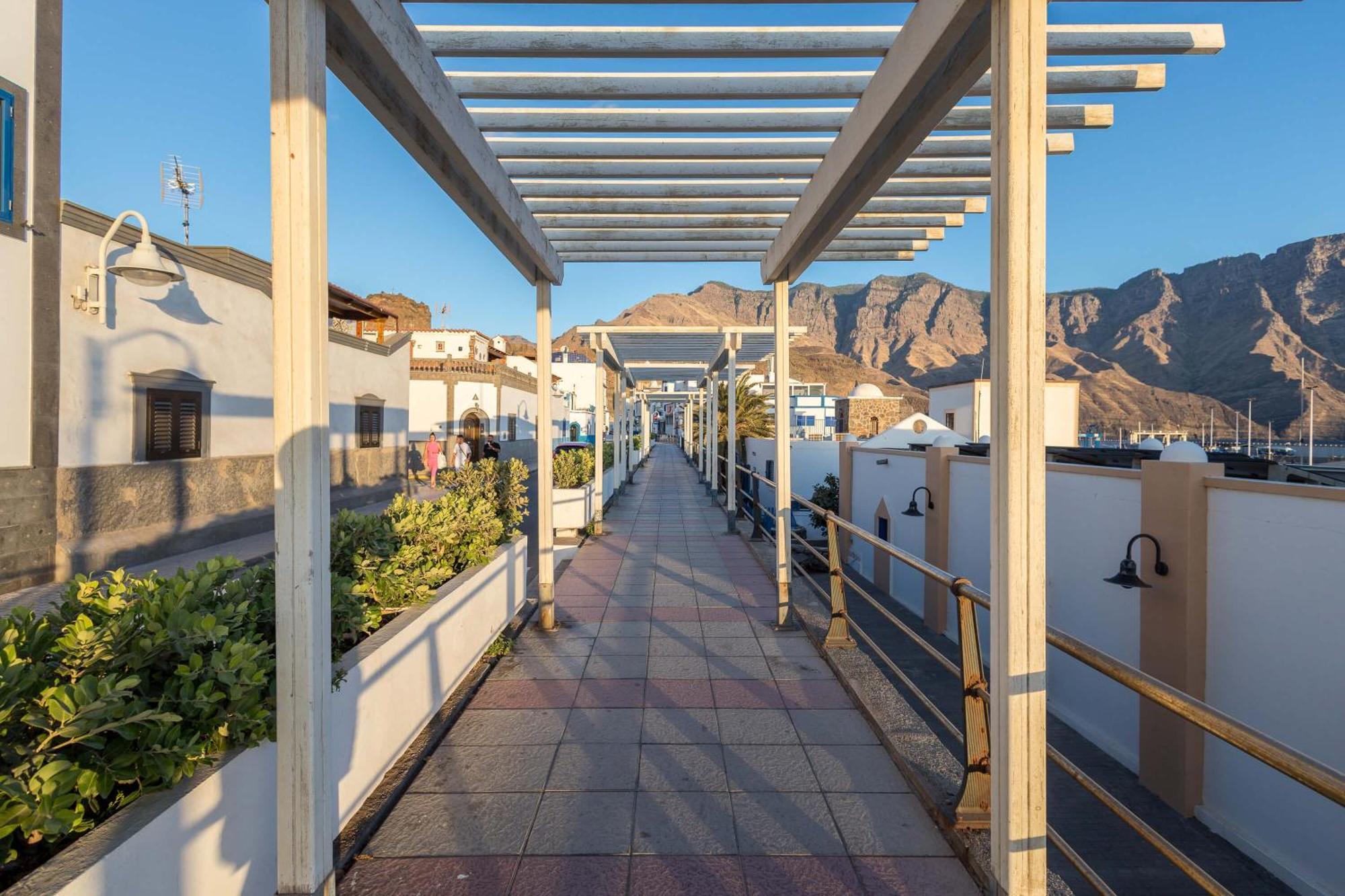 Casa Carmen Agaete Con Terraza Y Vistas Al Mar Apartamento Exterior foto